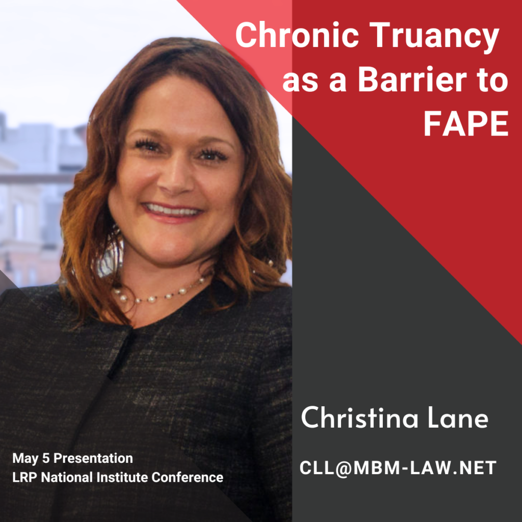 Chronic Truancy & FAPE