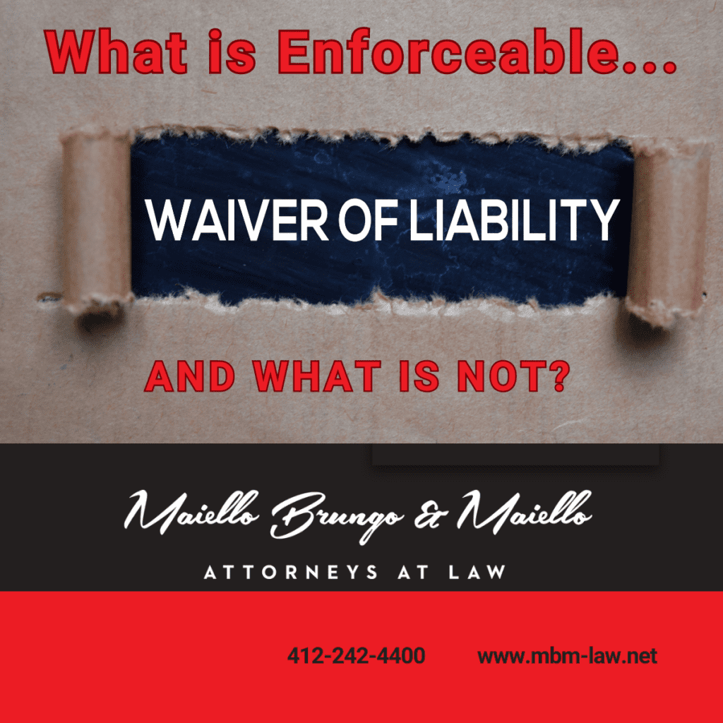 Liability Waivers in Pennsylvania